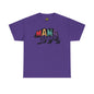 Mama Bear Unisex Heavy Cotton Tee - Colorful Graphic Tee for Moms