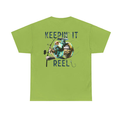 Funny Fishing T-Shirt - "Keepin' It Reel" Design