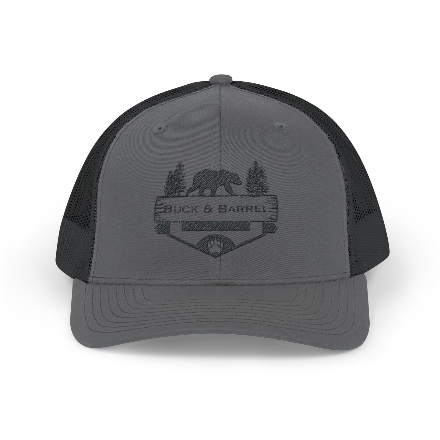 Rustic Buck & Barrel Snapback Trucker Cap for Outdoors Enthusiasts