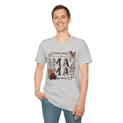 Baseball MAMA Softstyle T-Shirt