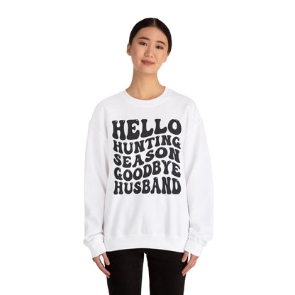 Hello Hunting Season Sweatshirt - Unisex Heavy Blend™ Crewneck