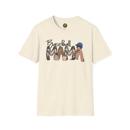 Baseball MAMA Softstyle T-Shirt