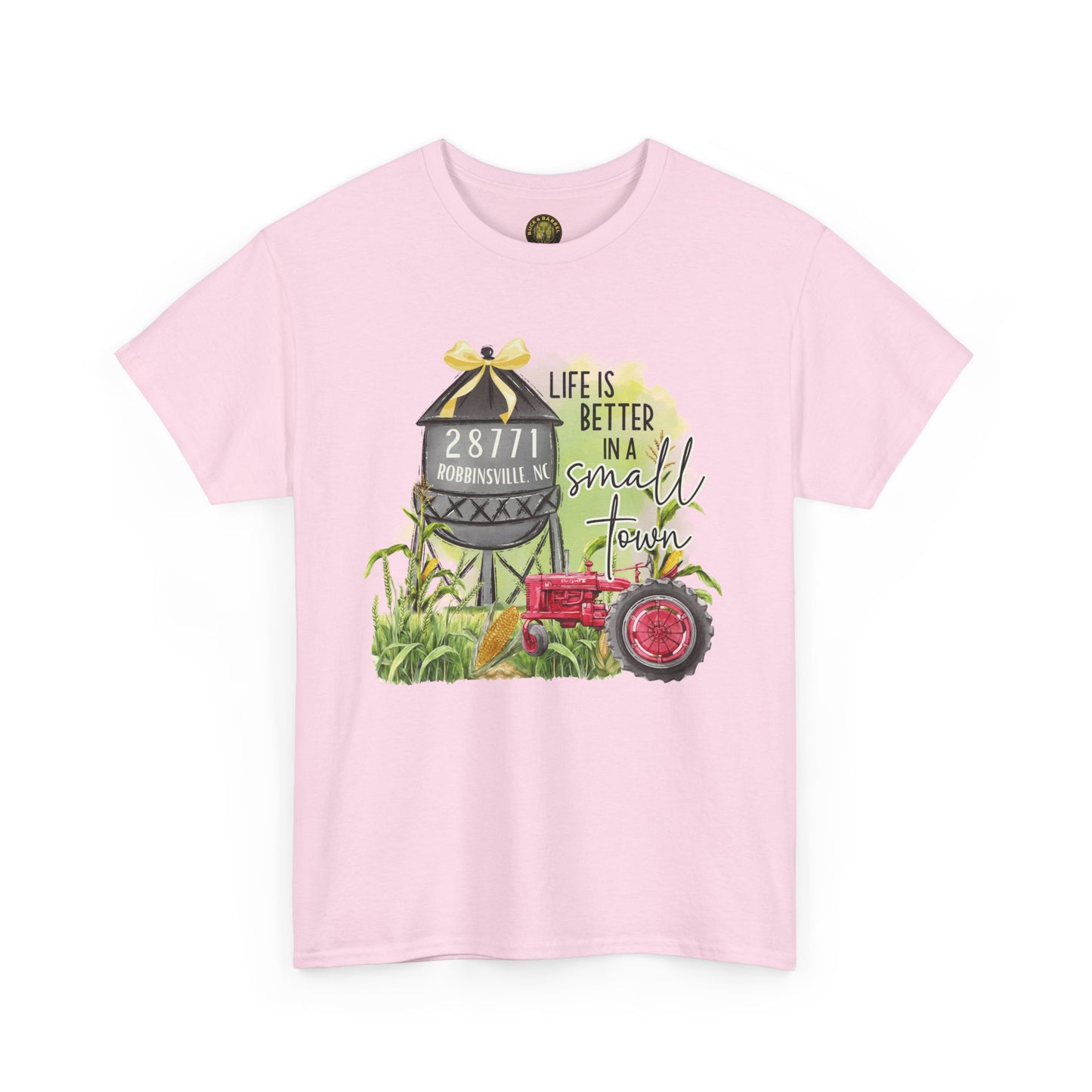 Small Town Tractor Cotton Tee