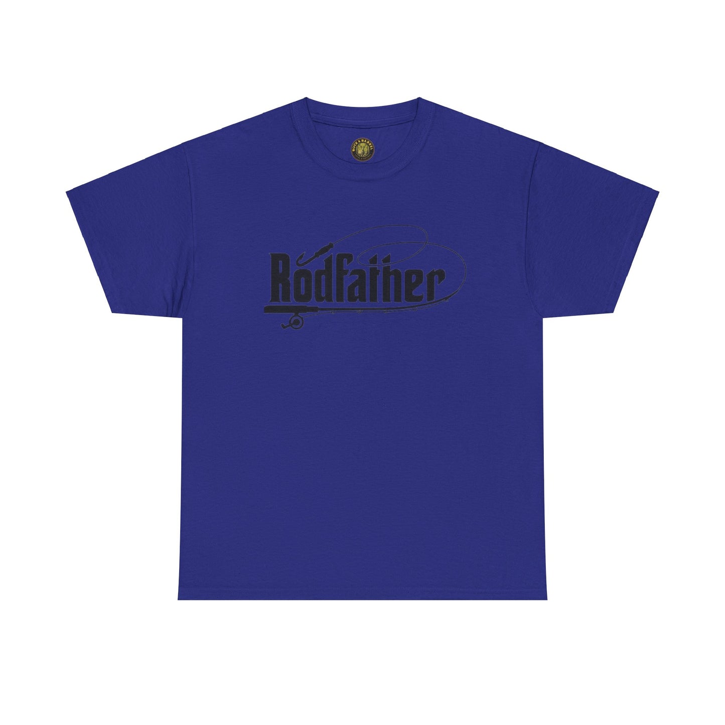 RodFather Fishing Tee - Unisex Heavy Cotton T-Shirt for Anglers