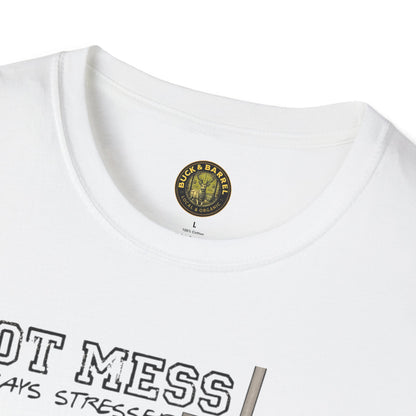 Hot Mess Baseball  Mpm Softstyle T-Shirt