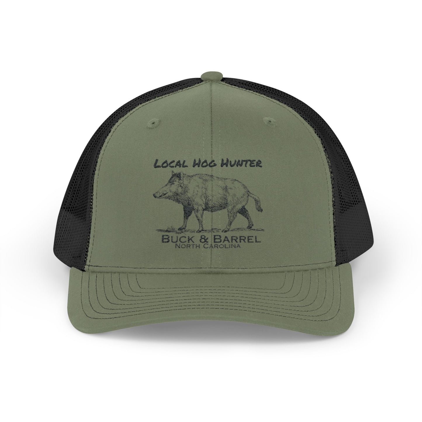 Local Hog Hunter Snapback Trucker Cap - Perfect for Outdoor Enthusiasts