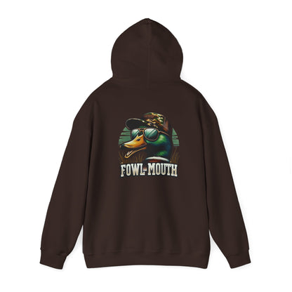 Fowl Mouth Unisex Heavy Blend™ Hoodie - Cool Duck Graphic Sweatshirt