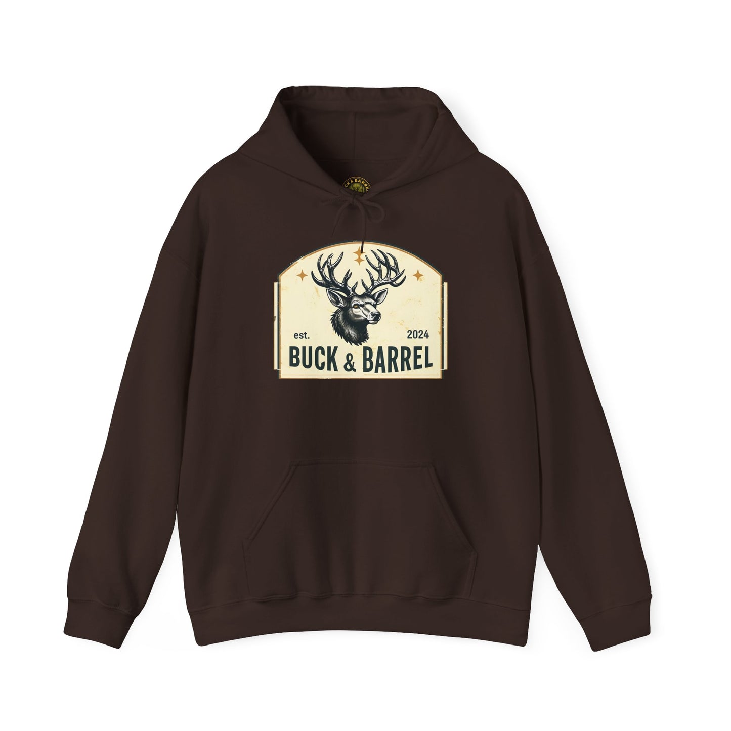 Buck & Barrel Unisex Heavy Blend Hoodie - Perfect for Outdoor Enthusiasts