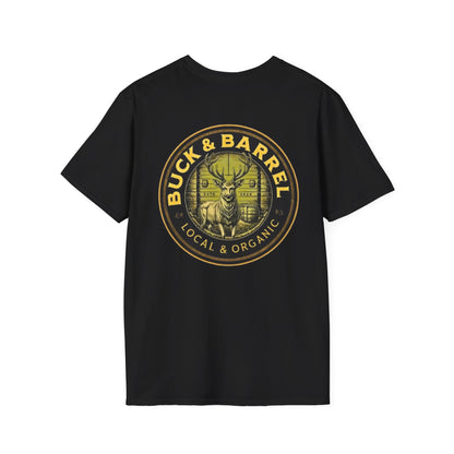 Buck & Barrel Unisex Softstyle T-Shirt - Local & Organic Outdoor Vibe