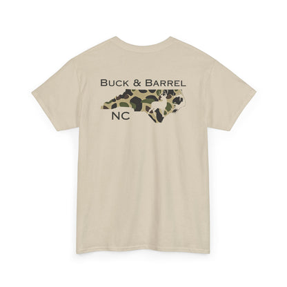 NC DEER heavy cotton Tee - Buck & Barrel NC Design