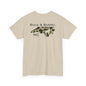 NC DEER heavy cotton Tee - Buck & Barrel NC Design