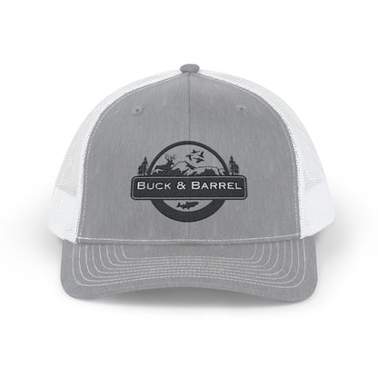 Buck & Barrel Snapback Trucker Cap - Outdoor Adventure Hat