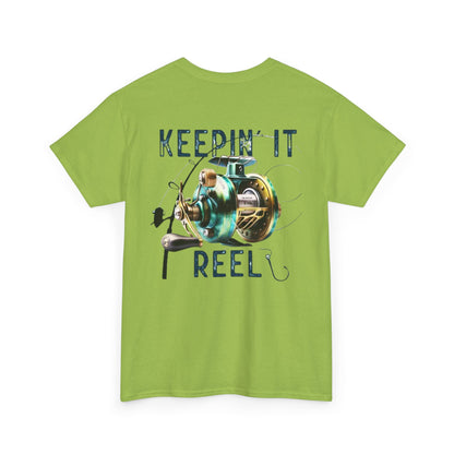 Funny Fishing T-Shirt - "Keepin' It Reel" Design