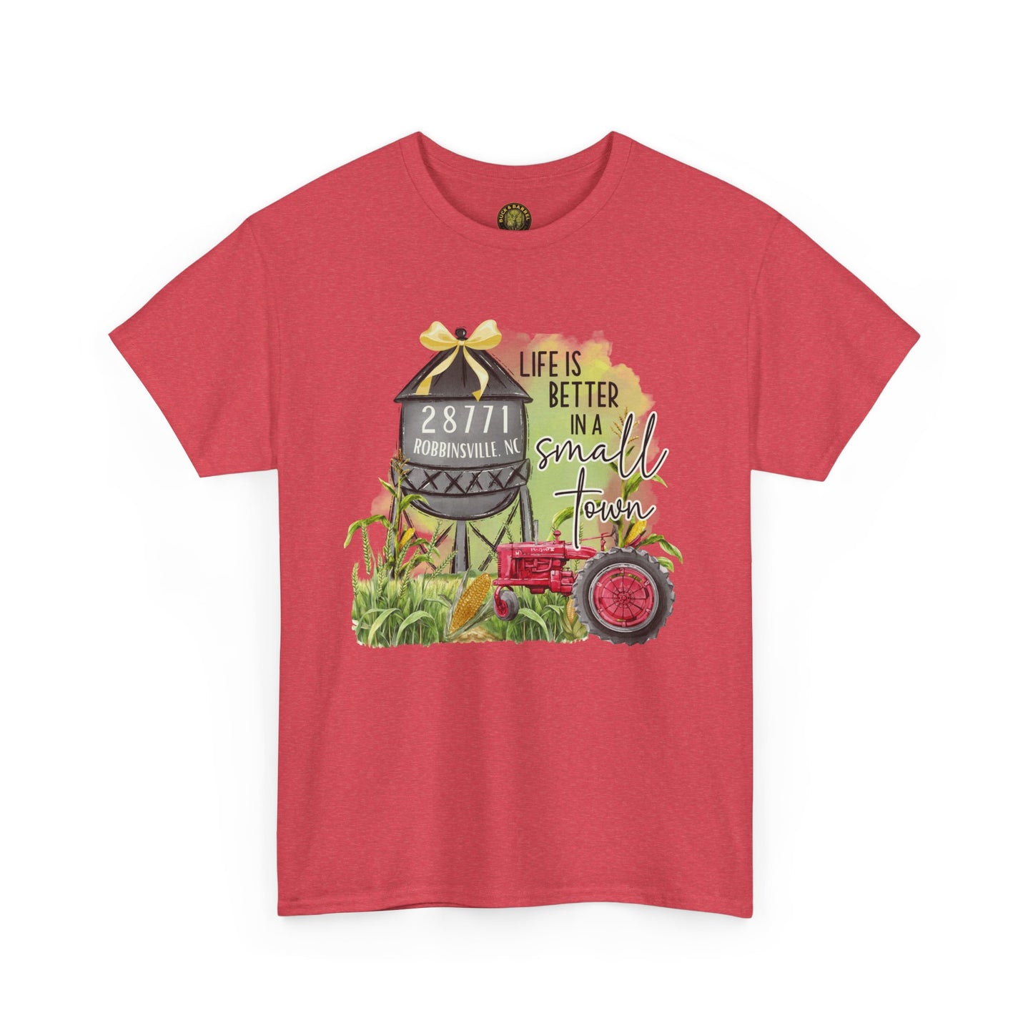 Small Town Tractor Cotton Tee