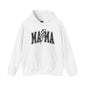 Lightning Bolt 'MAMA' Unisex Heavy Blend Hoodie - Cozy & Stylish Gift for Moms