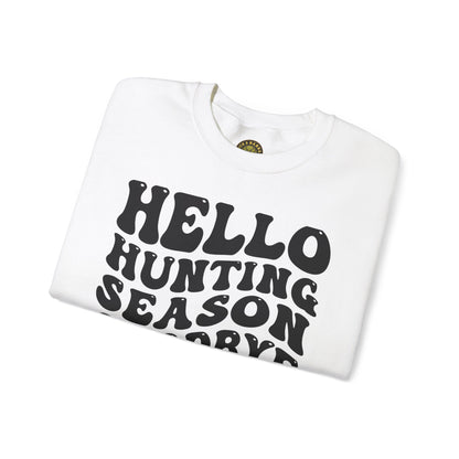 Hello Hunting Season Sweatshirt - Unisex Heavy Blend™ Crewneck