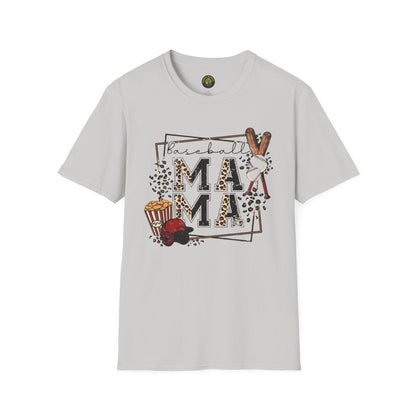 Baseball MAMA Softstyle T-Shirt