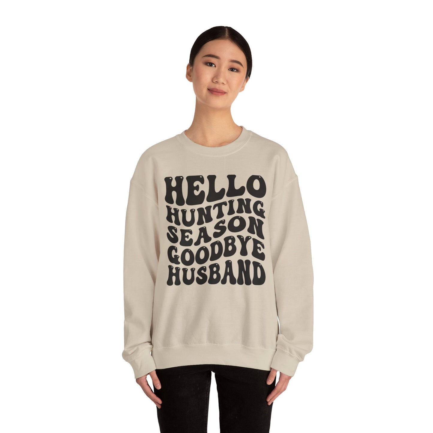 Hello Hunting Season Sweatshirt - Unisex Heavy Blend™ Crewneck