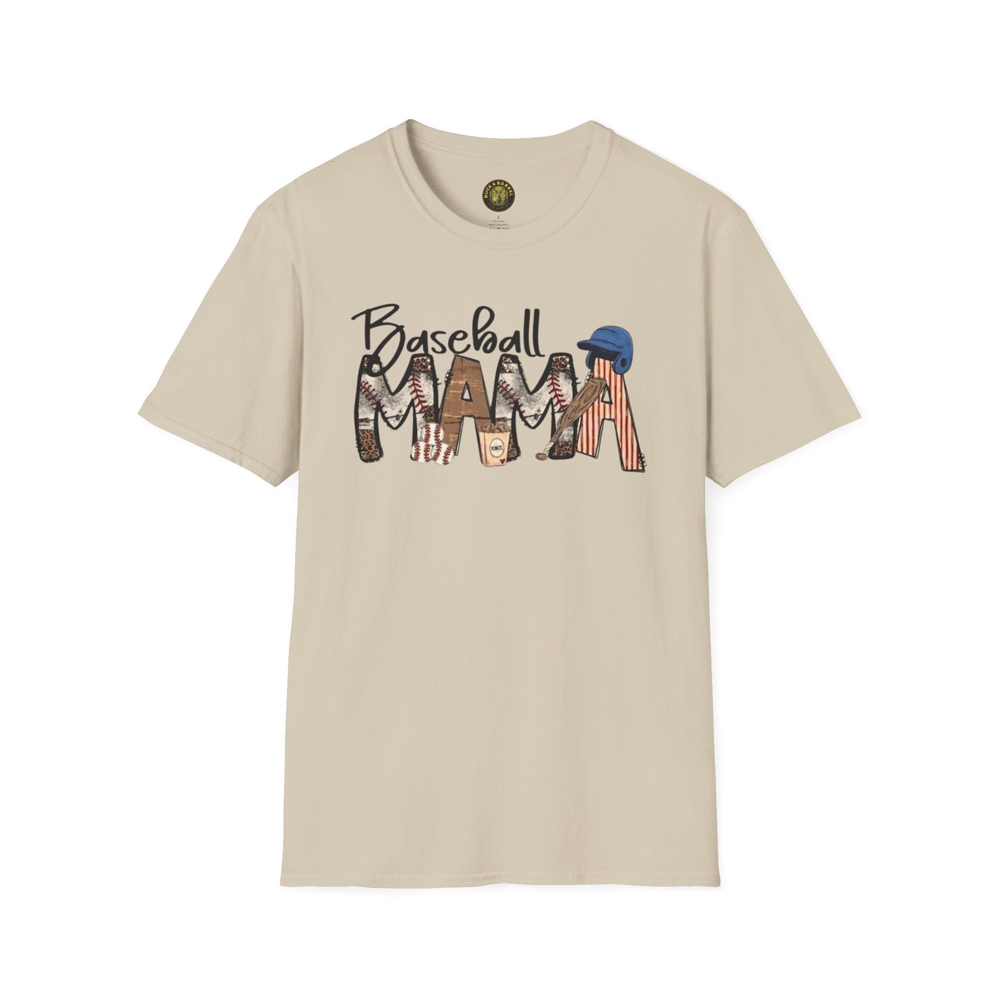 Baseball MAMA Softstyle T-Shirt