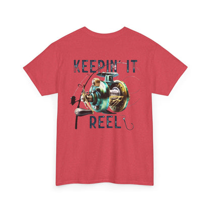 Funny Fishing T-Shirt - "Keepin' It Reel" Design