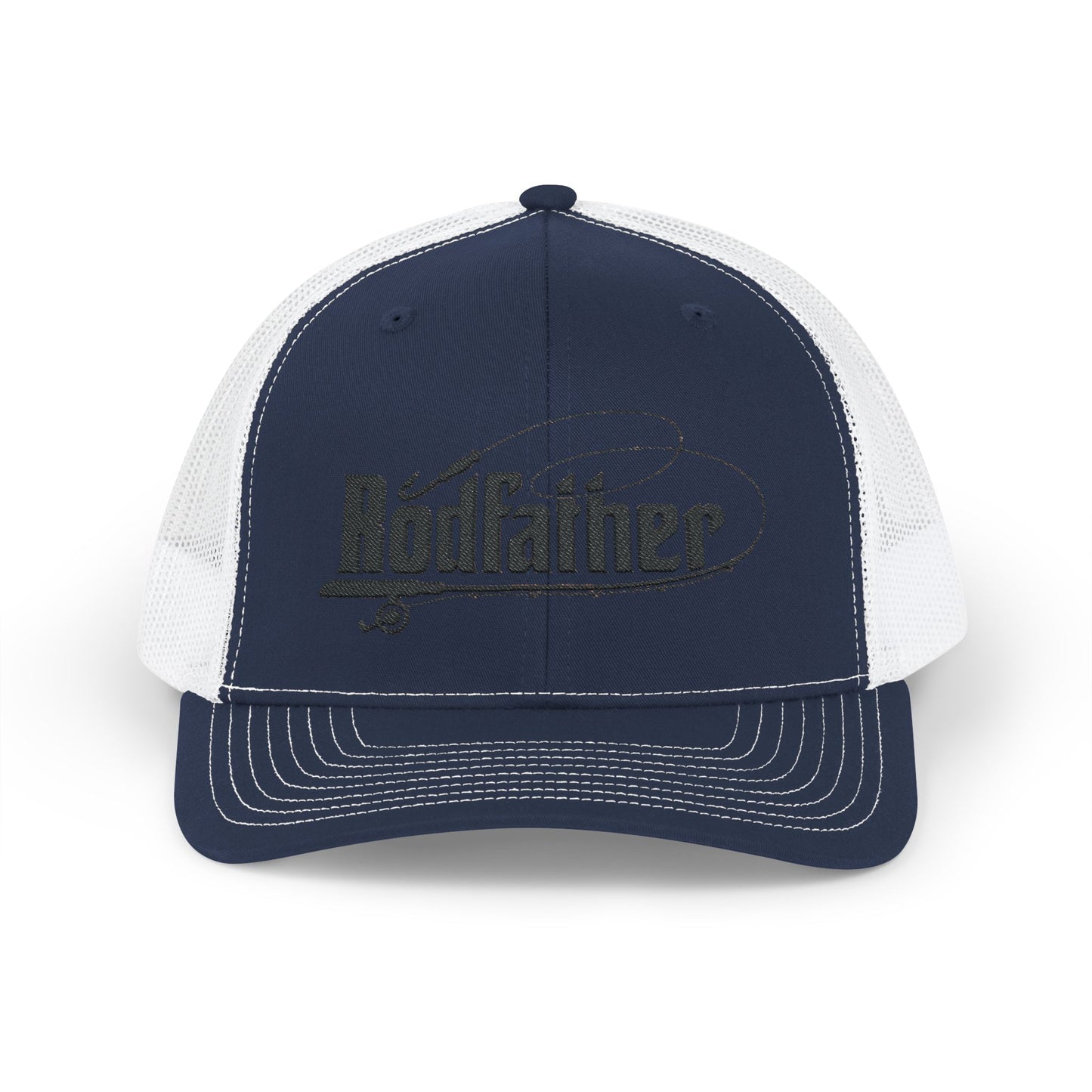 RodFather Fishing Snapback Trucker Cap - Casual Outdoor Hat