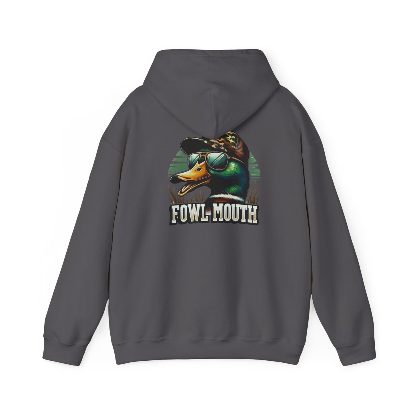 Fowl Mouth Unisex Heavy Blend™ Hoodie - Cool Duck Graphic Sweatshirt