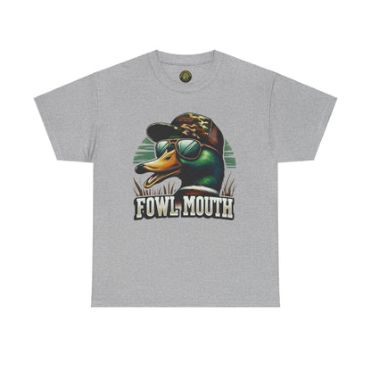 Fowl Mouth Duck Graphic Unisex Heavy Cotton Tee