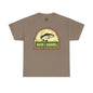 Buck & Barrel Unisex Heavy Cotton Tee - Vintage Fishing Graphic T-Shirt for Outdoor Enthusiasts