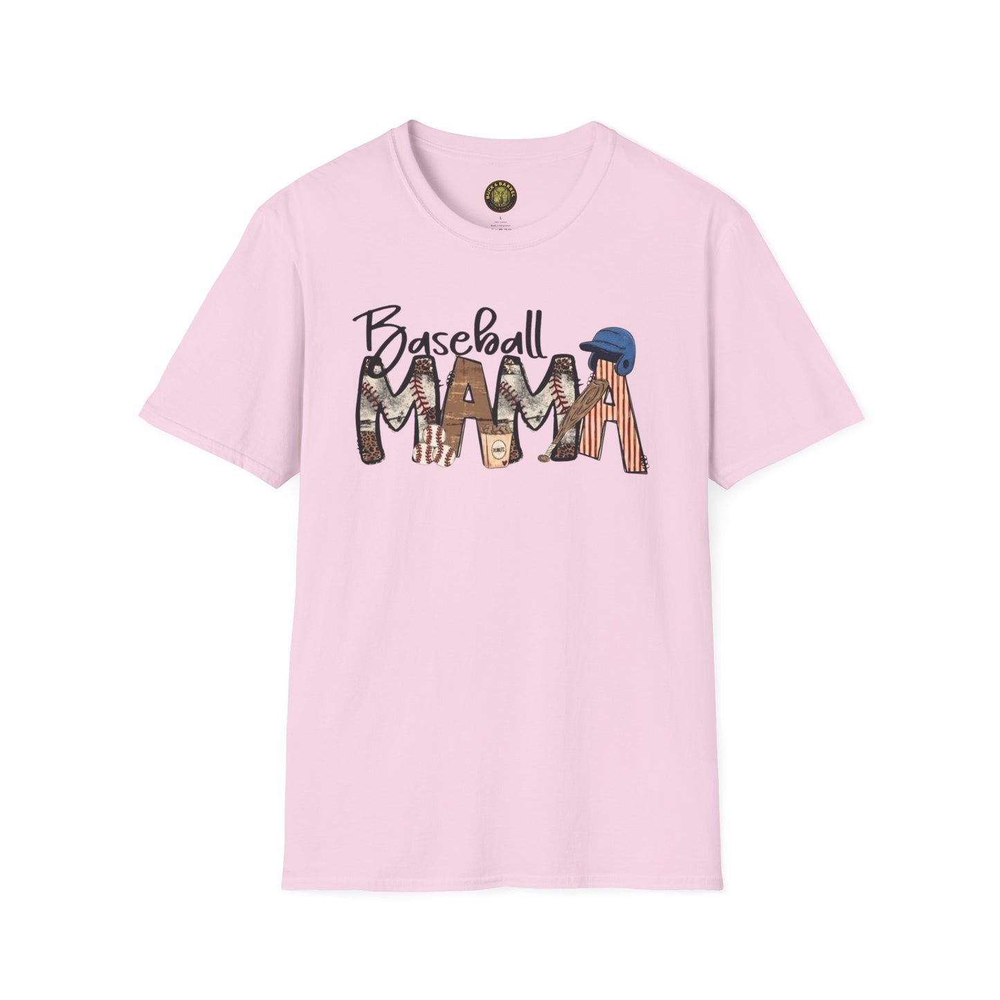 Baseball MAMA Softstyle T-Shirt