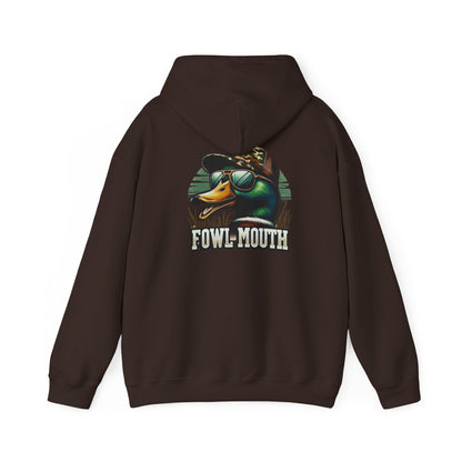 Fowl Mouth Unisex Heavy Blend™ Hoodie - Cool Duck Graphic Sweatshirt