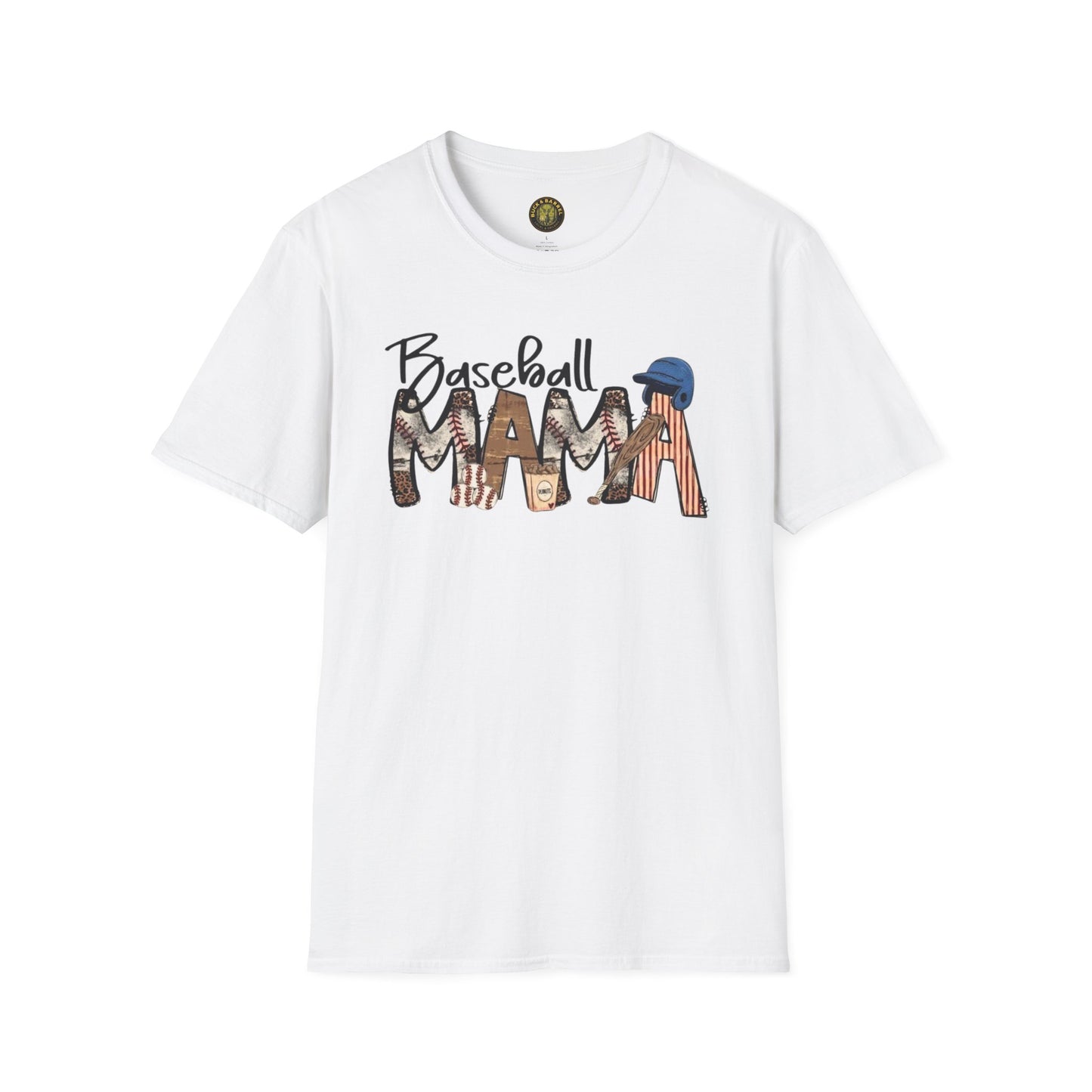 Baseball MAMA Softstyle T-Shirt