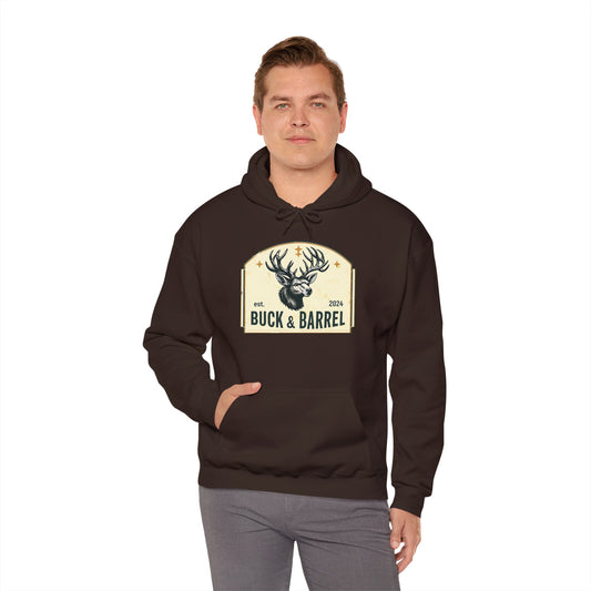 Buck & Barrel Unisex Heavy Blend Hoodie - Perfect for Outdoor Enthusiasts