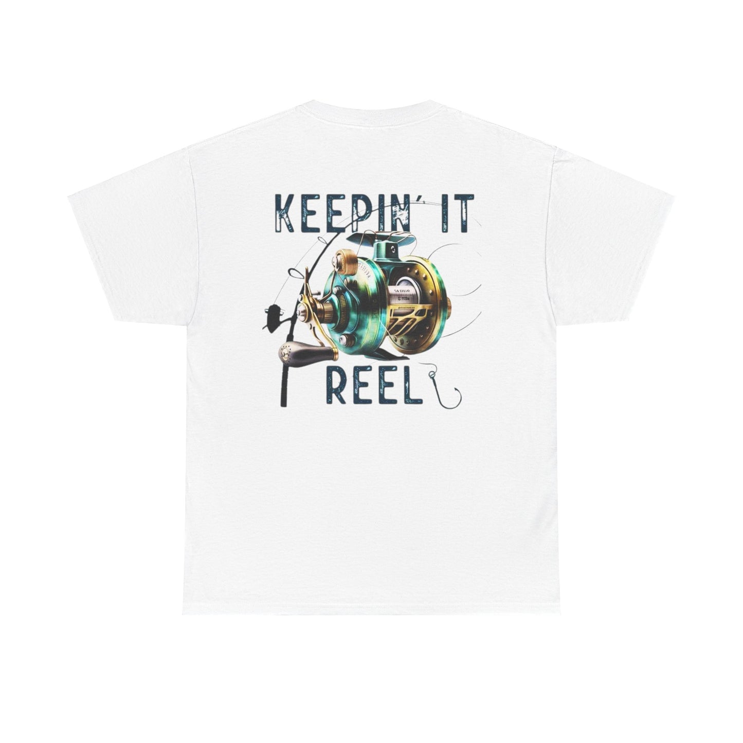 Funny Fishing T-Shirt - "Keepin' It Reel" Design