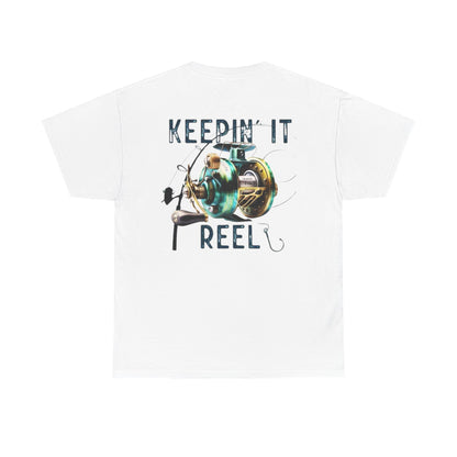 Funny Fishing T-Shirt - "Keepin' It Reel" Design