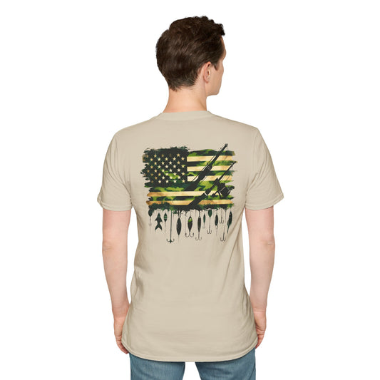 Fishing Flag Softstyle T-Shirt