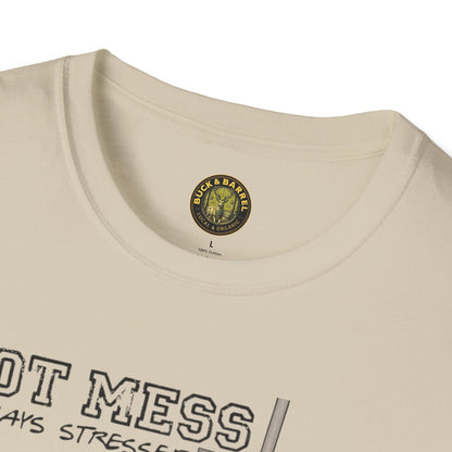 Hot Mess Baseball  Mpm Softstyle T-Shirt