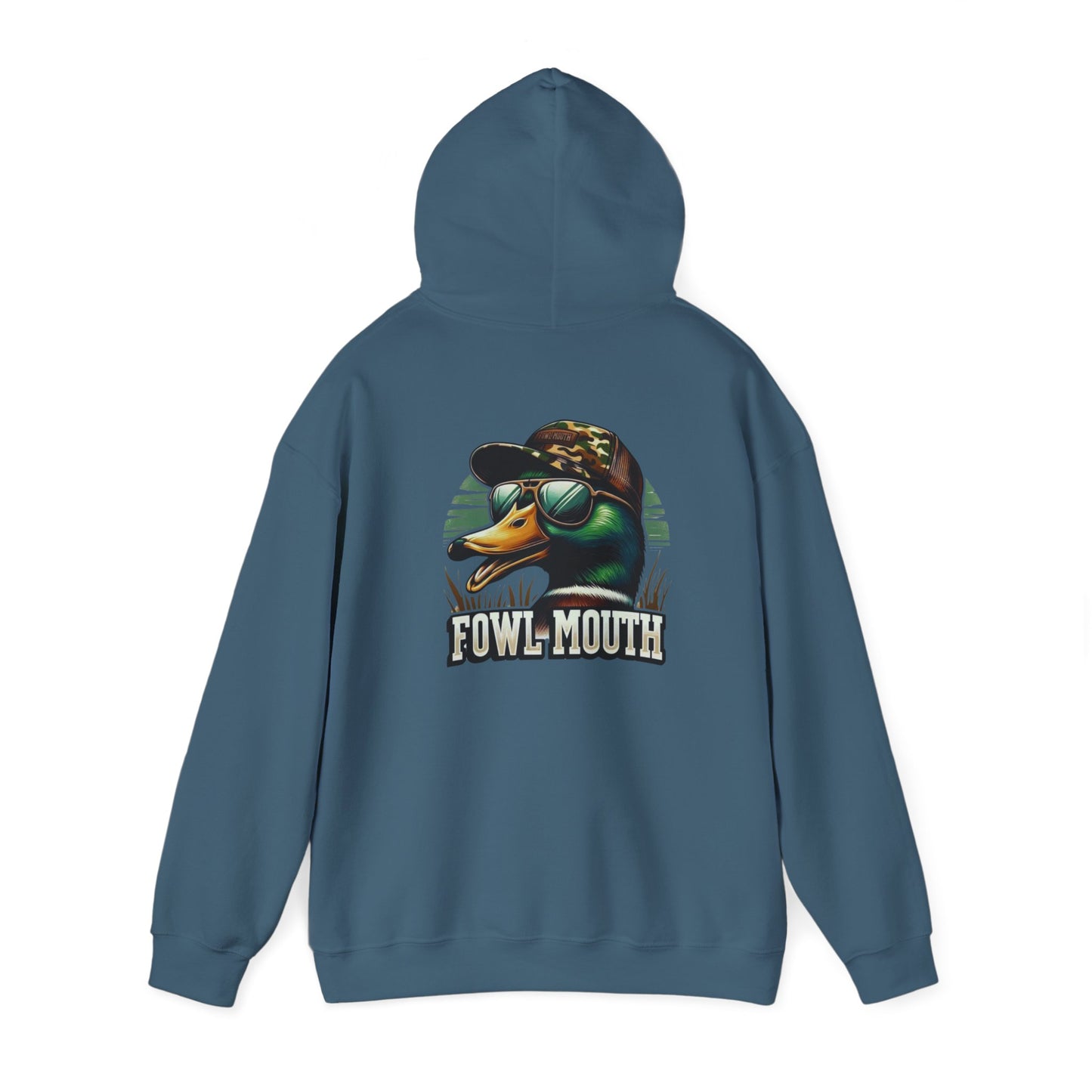 Fowl Mouth Unisex Heavy Blend™ Hoodie - Cool Duck Graphic Sweatshirt