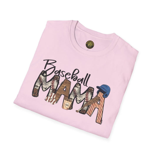 Baseball MAMA Softstyle T-Shirt