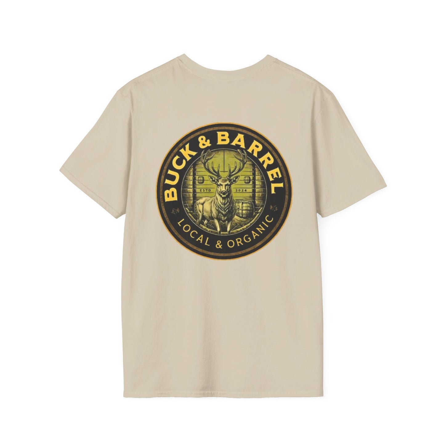 Buck & Barrel Unisex Softstyle T-Shirt - Local & Organic Outdoor Vibe