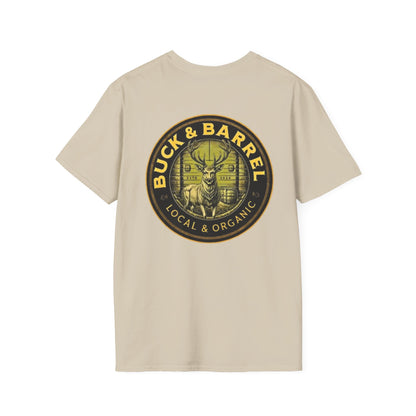 Buck & Barrel Unisex Softstyle T-Shirt - Local & Organic Outdoor Vibe