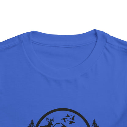 Toddler Outdoor Adventure Tee - Buck & Barrel Design