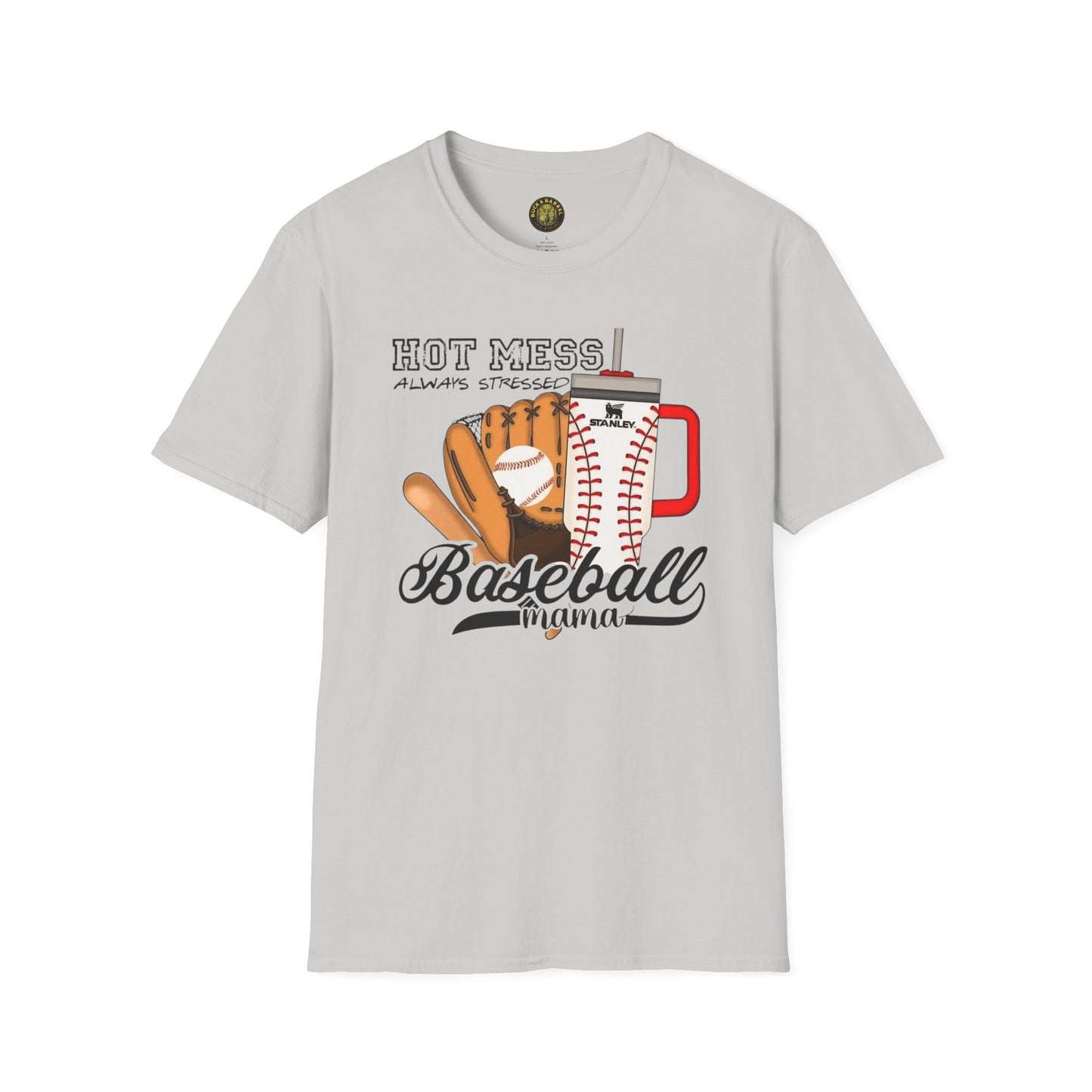 Hot Mess Baseball  Mpm Softstyle T-Shirt