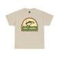 Buck & Barrel Unisex Heavy Cotton Tee - Vintage Fishing Graphic T-Shirt for Outdoor Enthusiasts