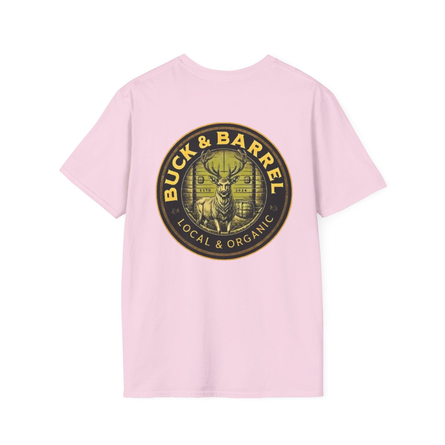 Buck & Barrel Unisex Softstyle T-Shirt - Local & Organic Outdoor Vibe