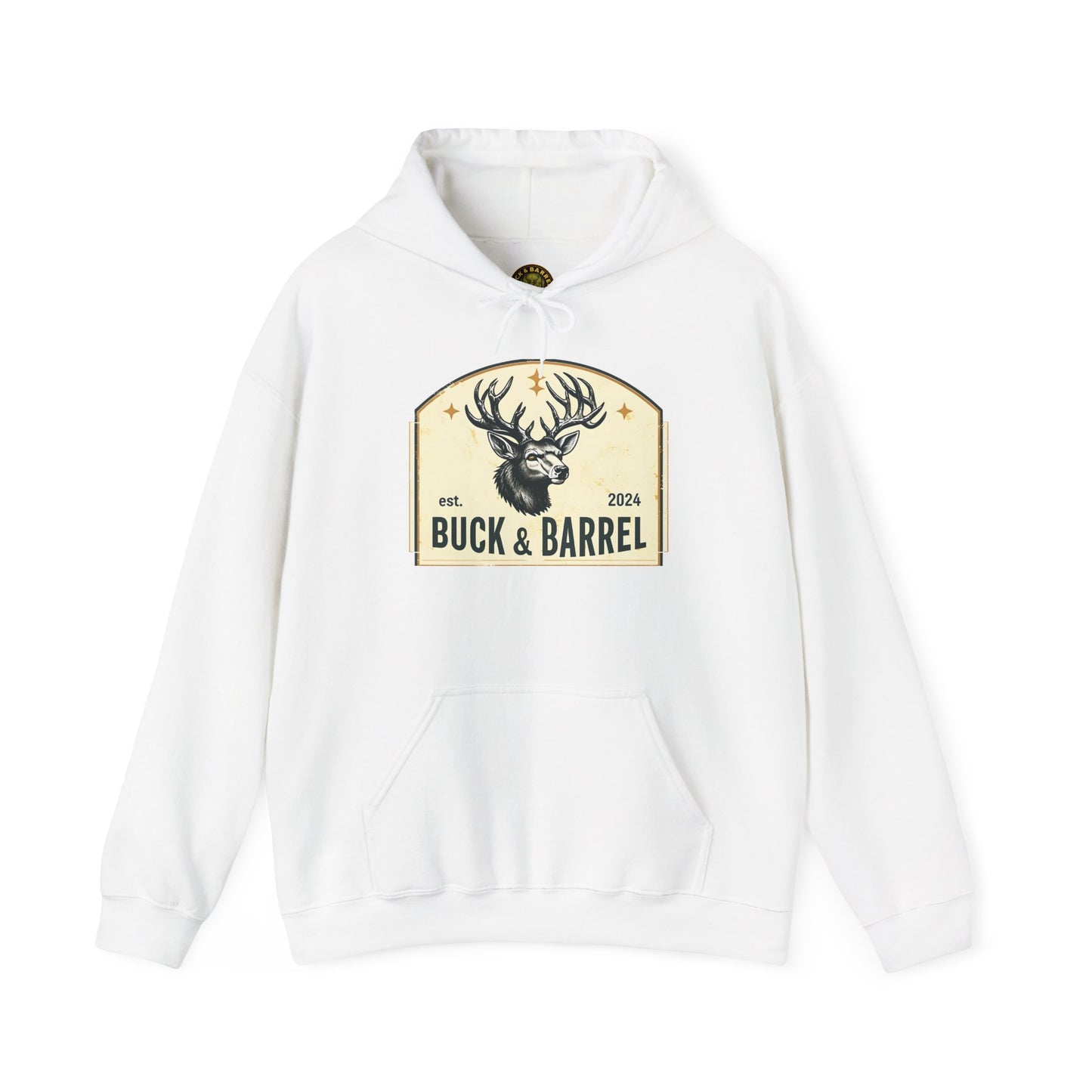 Buck & Barrel Unisex Heavy Blend Hoodie - Perfect for Outdoor Enthusiasts