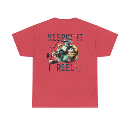 Funny Fishing T-Shirt - "Keepin' It Reel" Design