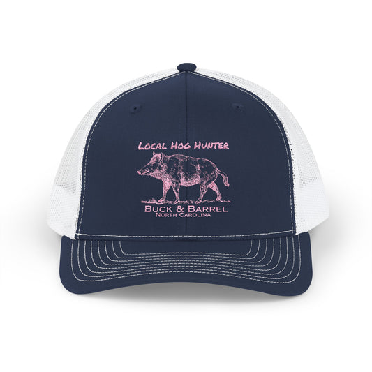 Local Hog Hunter Snapback Trucker Cap - Buck & Barrel, Stylish Outdoor Hat