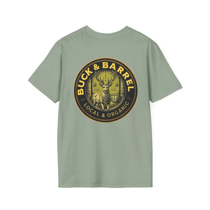 Buck & Barrel Unisex Softstyle T-Shirt - Local & Organic Outdoor Vibe