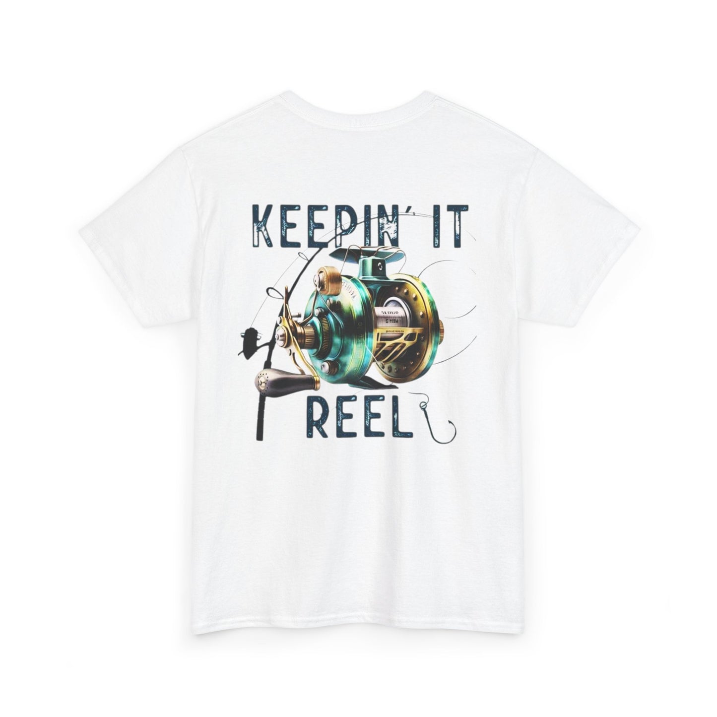 Funny Fishing T-Shirt - "Keepin' It Reel" Design