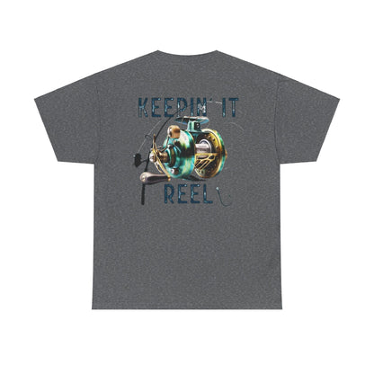 Funny Fishing T-Shirt - "Keepin' It Reel" Design